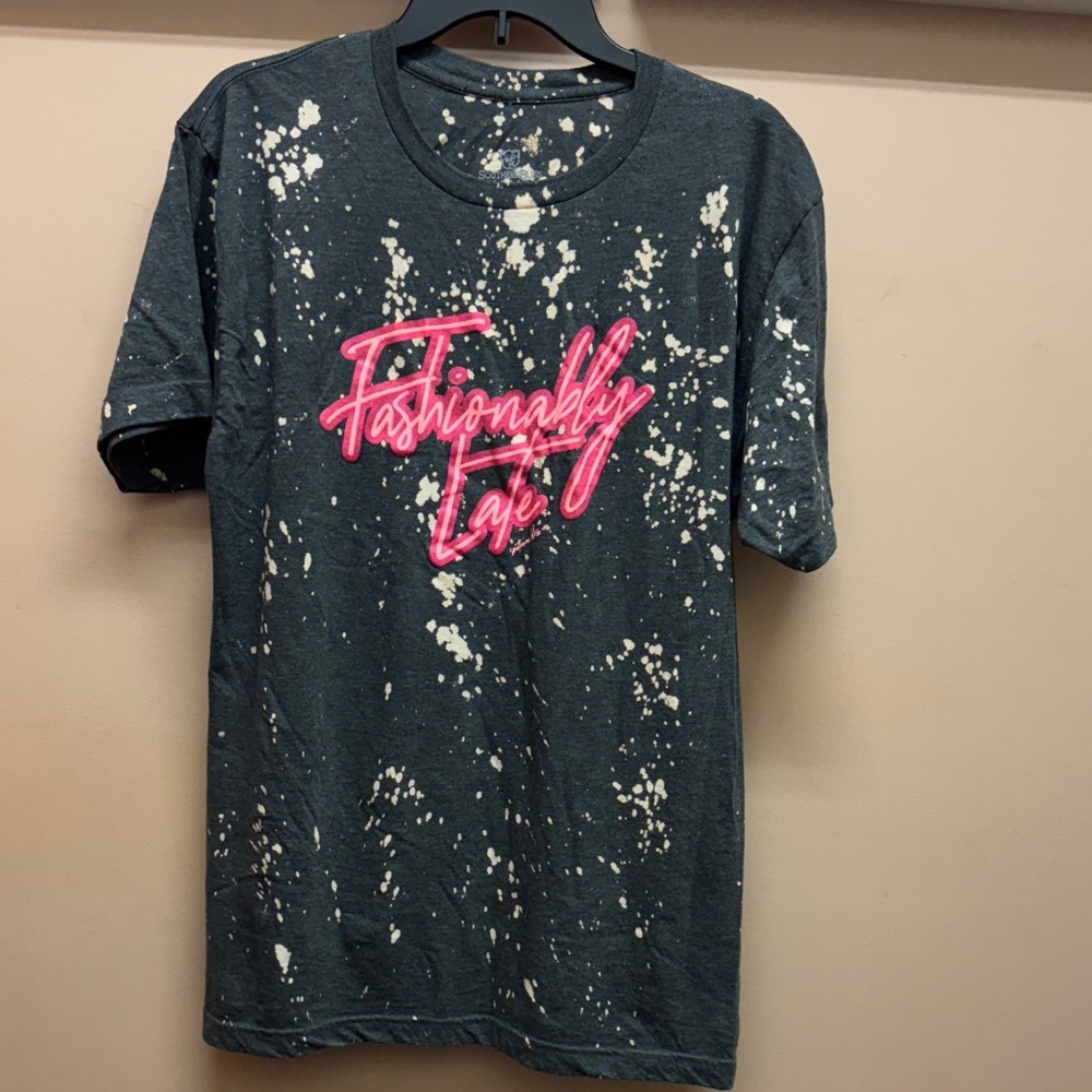 Fashionably Late Graphic Tee